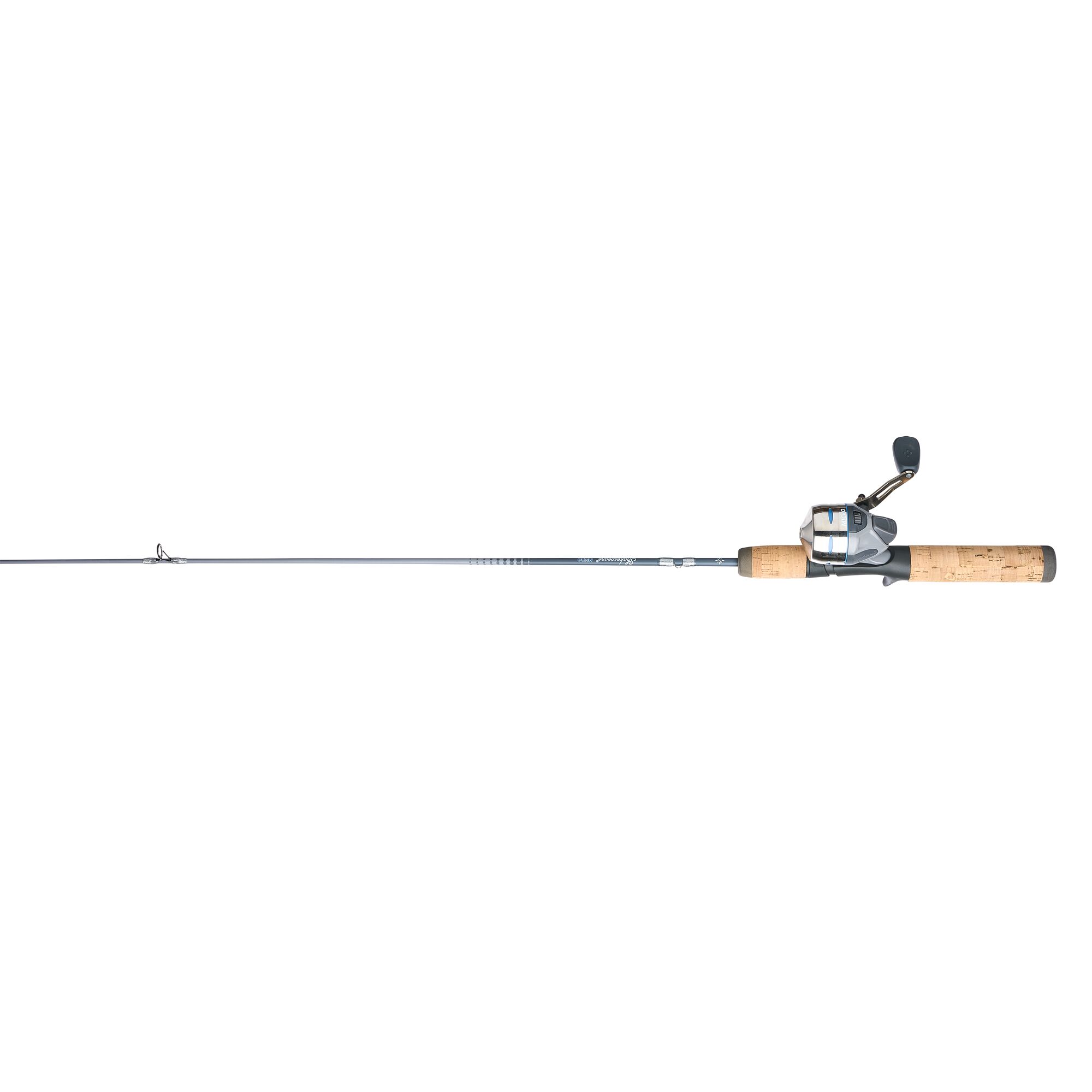 Shakespeare Micro Spincast Combo, 6'6" 2-pc Light Fishing Rod, 4-Size Reel