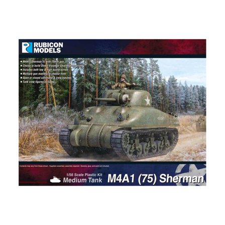 Rubicon Models M4A1(75) Sherman - DV & SH New