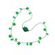 thumbnail image 4 of EeaseMX Collar luminoso de San Patricio con luces LED y trébol creativo para fiestas (8 LED), 4 of 8