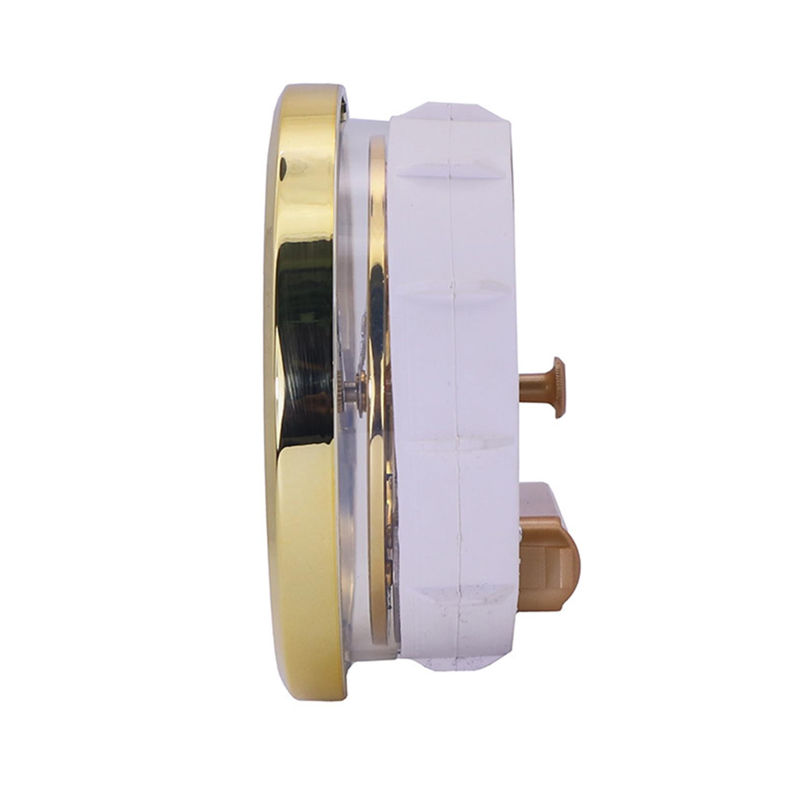 Axioma Classic Clock Insert 103mm Battery Powered Repair Parts DIY Gold Quartz Movement