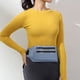 thumbnail image 4 of Cinturón para correr ajustado, riñonera con dos cremalleras, apto para mujeres y hombres, soporte para teléfono de entrenamiento, se adapta a teléfonos de 6,5 pulgadas Zhivalor 220663-2, 4 of 4