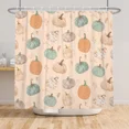 thumbnail image 4 of Tchckioa Autumn Fruit 36x72 Inch Shower Curtain,Wet and dry separation Hooks Bath Curtain for Bathroom, 4 of 6