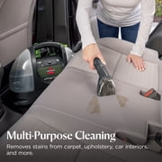 BISSELL Little Green Portable Deep Cleaner, for Carpet, Upholstery, and Auto, Lightweight, Strong Suction, Large Tank Capacity, 3369, Green
