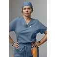 thumbnail image 2 of Reebok Women's Scrubs Short Sleeve Scrub Top, 1 Pack, Sizes S - 3XL, 2 of 11