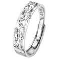 thumbnail image 1 of Baohd Men Ring Metal Opening Rings Boyfriend Trendy Jewelry Gift Accessory, 1 of 7