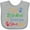 AC-Heather Grey, variant on Inktastic My Grandma and Grandpa Love Me Boys or Girls Baby Bib