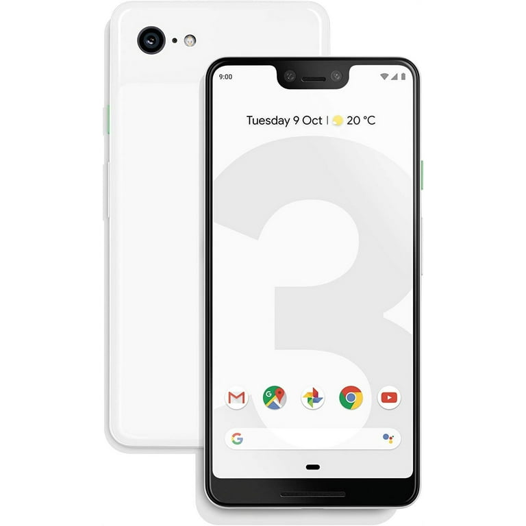 Google Pixel 3 64GB クリアリーホワイト Amazon.com: Google - Pixel 3 with 64GB Memory Cell Phone
