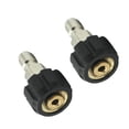 thumbnail image 1 of 2 Piezas Lavadora a Enchufe de Latón Accesorios Duraderos para Teléfonos Inteligentes Móviles Cola Adaptador de manguera de lavadora a presión, 1 of 7