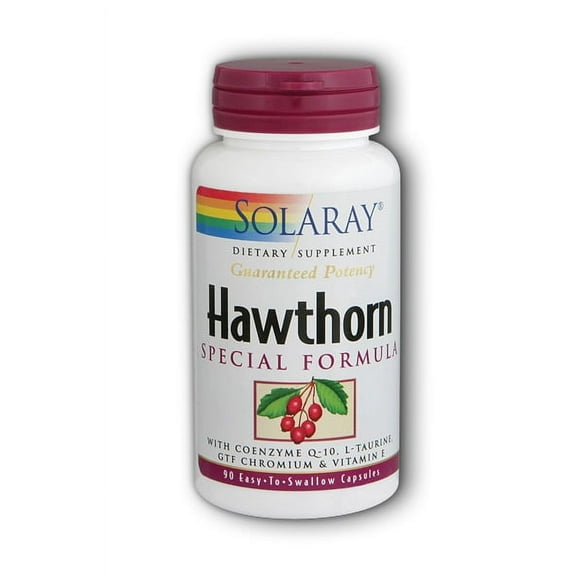 Solaray Hawthorn Special Formula 90 Capsules