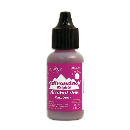 UPC: 0804551940378 | Tim Holtz Alcohol Inks raspberry  0.5 oz.  bottle (pack of 6)