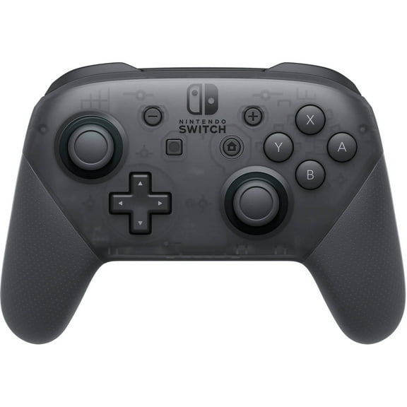Restored Nintendo HACAFSSKA Switch Pro Controller - Black (Refurbished)