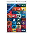 thumbnail image 3 of NFL League - Logos 24 Wall Poster with Magnetic Frame, 22.375" x 34", 3 of 4