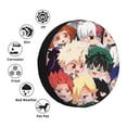 thumbnail image 4 of Anime Character My Hero Academia Spare Tire Cover Waterproof Dust-Proof Universal Wheel Tire Cover Protector Accessories 14" 15" 16" 17", 4 of 7