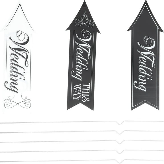 PBPBOX Classical Wedding Style Direction Guidance Black 1 Set