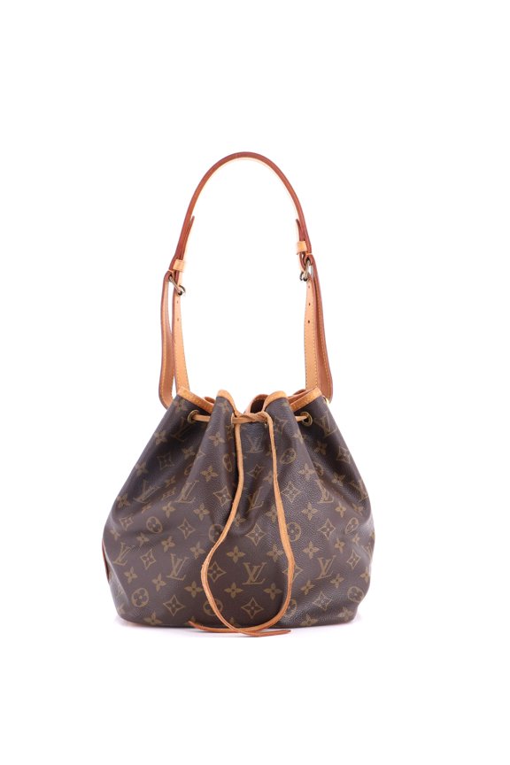 Pre-Owned Petit Noe Handbag Monogram Canvas By Rebag