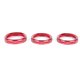 thumbnail image 2 of Anillo decorativo para botón de perilla de interruptor de aire acondicionado de coche, 3 uds., apto para Jeep Wrangler JL 2018 + Jadeshay A, 2 of 8