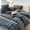 Gray, variant on H&D Faux Rabbit Fur Blanket Pillow not included- Bubble Blanket-Luxury Plush Velvet Throw, , Ultra-Soft Fleece, Warm Cozy Winter Blanket, Fluffy, Lightweight, solid color