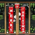thumbnail image 2 of Leutsin Christmas Door Curtain Couplet Three Piece Set Banner Store Layout Couplet, 2 of 4