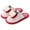 Red, variant on Women’s Cute Apple Fruit Fluffy Fuzzy Slippers Warm House Shoes Funny Soft Plush Winter Home Slippers (Red, 6-6.5)