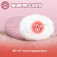 thumbnail image 3 of Kids Plush Fuzzy Slippers for Toddler Boys & Girls, Soft Warm Winter House Shoes, Non-Slip Thick Sole Bedroom Slides for Little Kid & Big Kid, 3 of 6