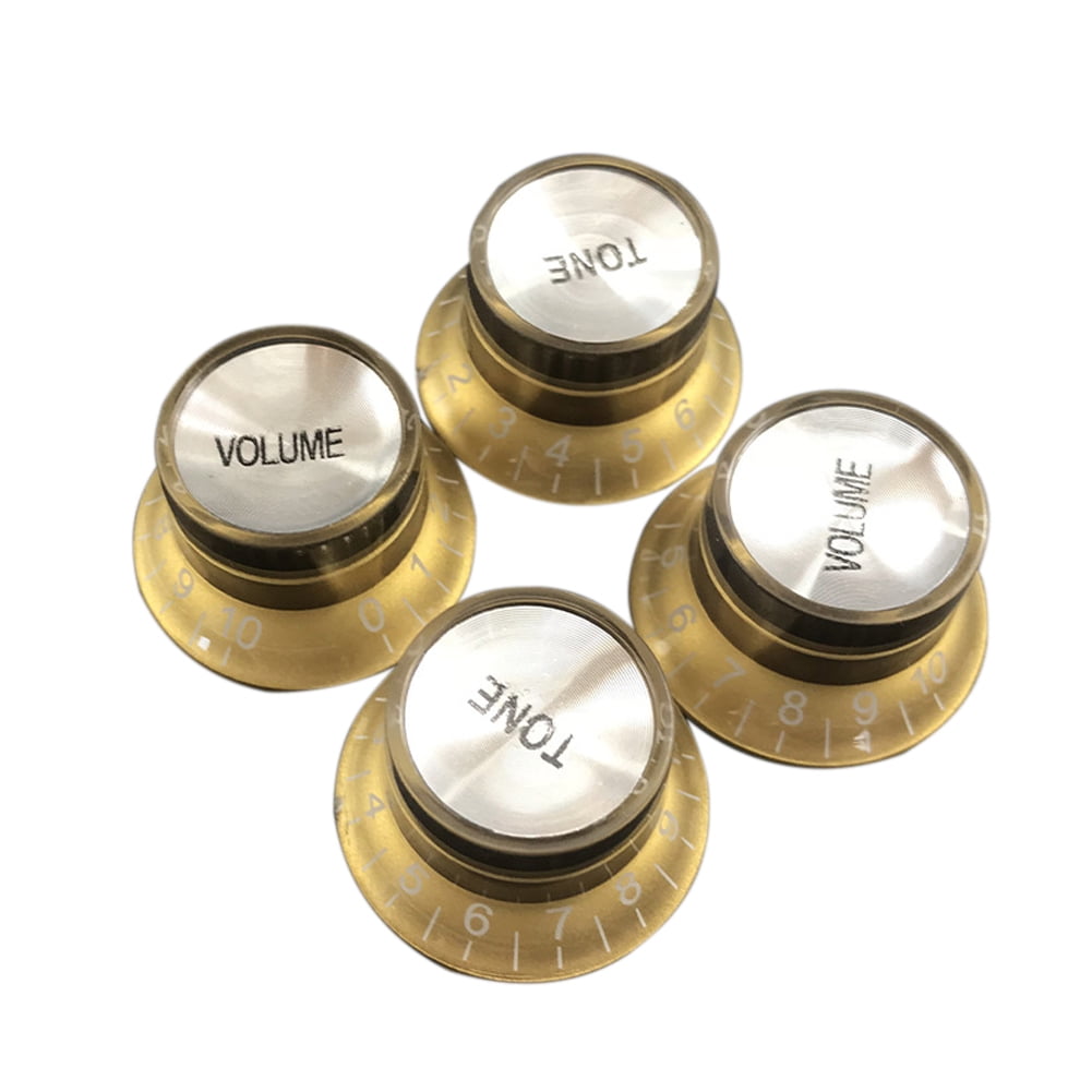 Replacement Bell Top Mini Speed Control Musical Volume Tone Guitar Knobs 