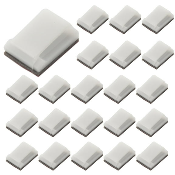 New Arrivals Self-Adhesive LED Strip Light Mounting Brackets and Clips,LED Holder (100-PACK White)