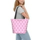 thumbnail image 2 of Balery Pink bows Bolsa de Hombro con Diseño, Bolsa Grande y Duradera, Bolsa Versátil para Compras, 2 of 6