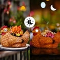 thumbnail image 4 of Easter Decorations Outdoor Rooster Shaped Planter Solar LED Eye Garden Yard Decoration Weather Resistant Design Festive Exterior Accent, 4 of 6