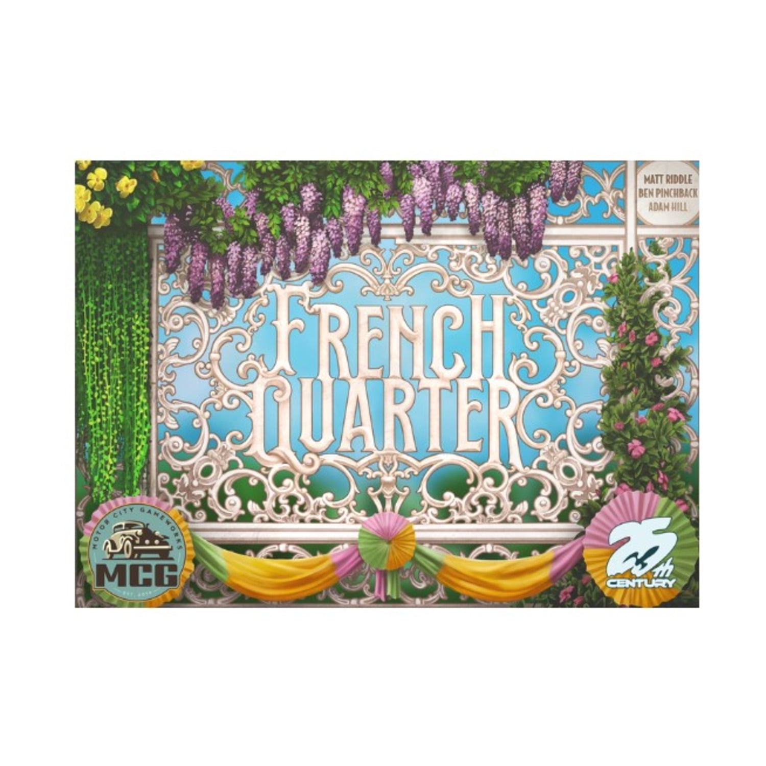 French Quarter: Stroll Through The Streets of New Orleans - Loaded Roll and Write Dice Game