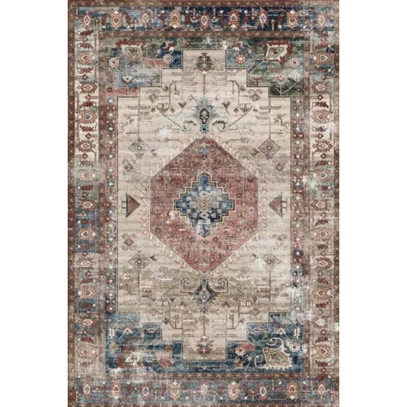 Tapete Decorativo de Ayean Rug Currant 200 x 300 cm. Alfombra Grande - Saffron Looms