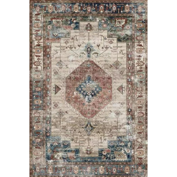 Tapete Decorativo de Ayean Rug Currant 200 x 300 cm. Alfombra Grande - Saffron Looms