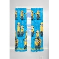 thumbnail image 3 of Despicable Me Minions Kids Bedroom Curtain Panel Set, Set of 2, 63-inch L, 3 of 6