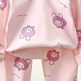 thumbnail image 4 of UAYOTSE Boys Long Sleeve Pajama Two Piece Set, Cute Pattern Loungewear Sleep Outfit for Toddler Boys Size 7-8 Years, 4 of 4