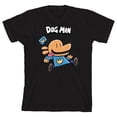 thumbnail image 6 of Dog Man Running Youth Black Crew Neck Short Sleeve T-shirt-Medium, 6 of 7