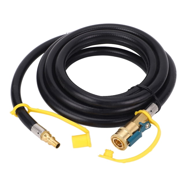12FT RV Hose Extension, Quick Connect RV Hose 1/4in RV Adapter for Low Pressure Systems