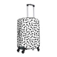 thumbnail image 3 of Balery Luggage Cover Fish Bone Print Suitcase Covers for Luggage Elastic Washable Suitcase Protector Fits 18-32 Inch Luggage-X-Large, 3 of 9