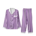 thumbnail image 1 of Ensemble de Pyjama Assorti Coupe Régulière Femmes Parent-Enfant Ensemble Mode Ample Décontracté Manches Longues Haut Vêtements de Maison Pyjamas Ensemble Deux Pièces, 1 of 7