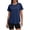 Dark Blue, variant on Womens Athletic Tops Lightweight Quick-dry Moisture Wicking Performance Fabric Short Sleeve Hiking Running Shirts Breathable Workout Gear Summer Outdoor Activewear Jersey Dark Blue S