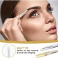 thumbnail image 5 of Straight Edge Tweezers For Accurate Facial Hair Removal, Claw Tip Tweezers Expertly Engineered For Unmatched Grip And Control, Lightweight And Portable Design For Convenient Skincare (5PCS), 5 of 5