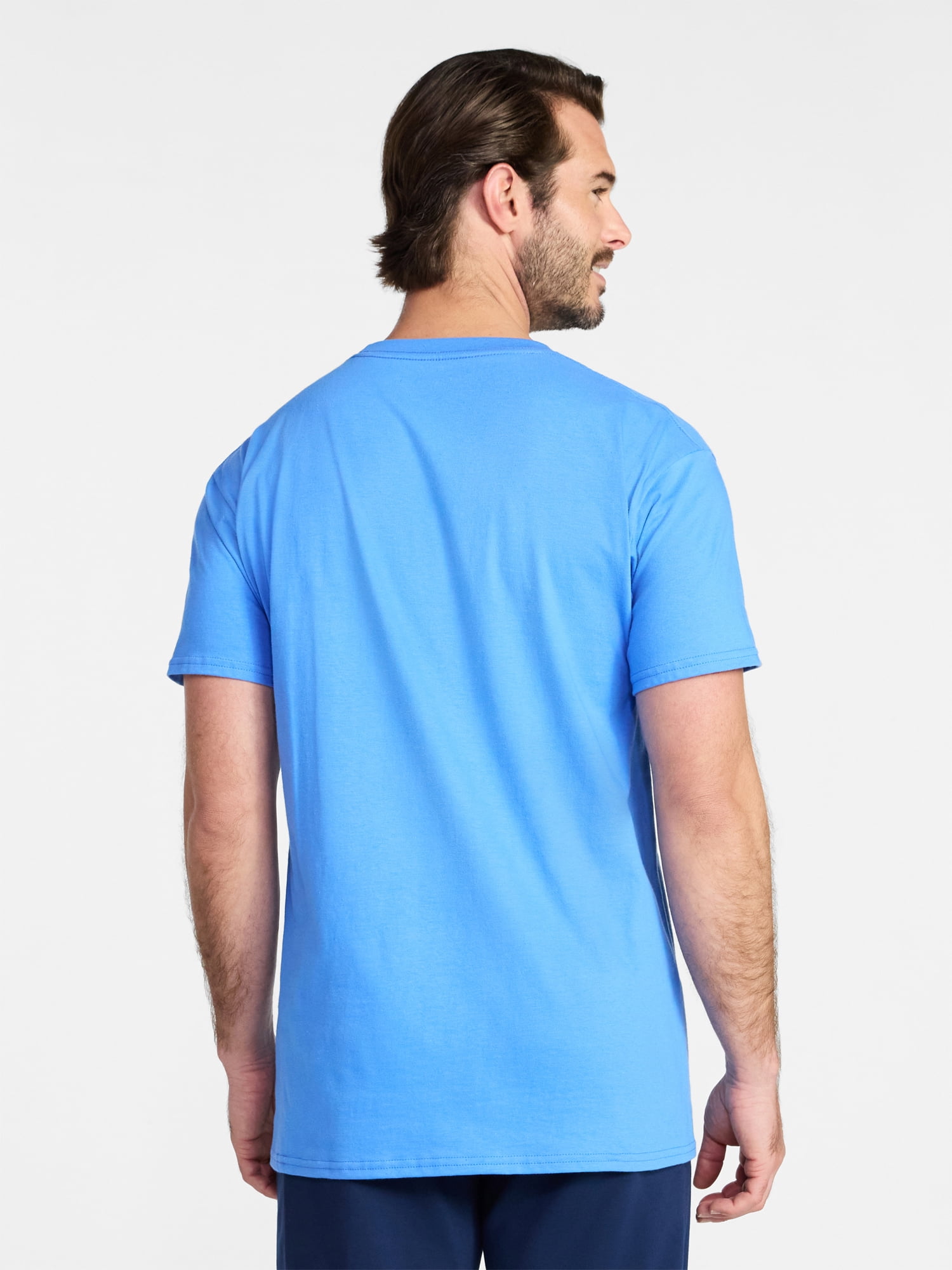 Athletic Works Men's and Big Men's Cotton Active Tee with Short Sleeves, Sizes XS-5XLT