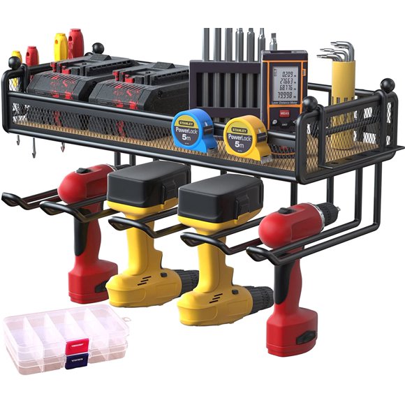 Cordless Drill Storage Rack