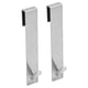 thumbnail image 5 of Gancho 2 Uds Gancho Para Puerta De Ducha Acero Inoxidable 18x3cm Gancho Para Puerta De Inodoro Más Práctico Para Puerta De Puerta De Vidrio Sin Marco, 5 of 7
