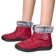 thumbnail image 5 of Botas Tobillo Impermeables Sin Cordones Nieve Mujeres Cómodas Y Cálidas Forradas Piel, 5 of 9
