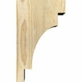 thumbnail image 3 of 4"W x 6"D x 10"H Mediterranean Rough Sawn Corbel, Douglas Fir, 3 of 9