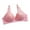 Hot Pink, variant on Hfnxid Push Up Bras for Women Comfortable Breathable No Underwire Deep V Neck Bra Full Coverage Padded Bralette Smoothing Underwear Cotton Seamless Soft Plus Size Bras