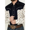 thumbnail image 3 of Wrangler Men's Rodeo Ben Color Block Floral Print Long Sleeve Pearl Snap Multi X-Large, 3 of 4