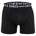 thumbnail image 2 of Jack & Jones Men's Boxer Shorts, 3-Pack - Sense Trunks, Cotton Stretch Black M (Medium), 2 of 3