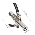 thumbnail image 2 of For All 1/8" NPT Grease Guns w/30cm Hose Quick Lock Release Grease Gun Coupler, 2 of 16