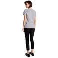 thumbnail image 4 of Camiseta Tommy Hilfiger para mujer, corte regular, logotipo bordado, 4 of 5