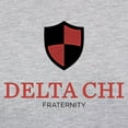 thumbnail image 3 of CafePress - Delta Chi Vertical Black And Red Logo Long Sleeve T Shirt - Womens Baseball Tee, 3 of 4